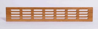 Větrací mřížka 450 * 80 - buk přírodní
